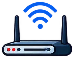 Router mit WLAN-Signal